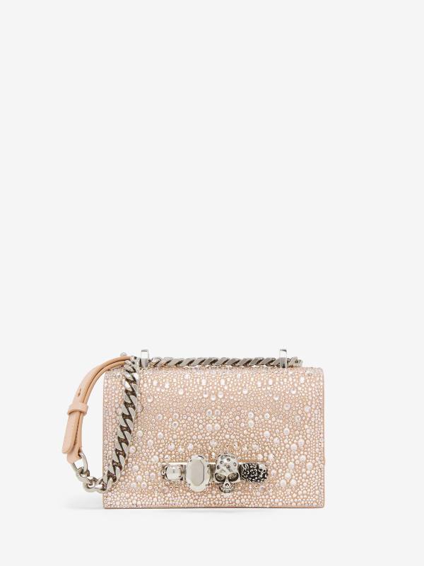 ALEXANDER MCQUEEN - Mini Jewelled Satchel - Item 6531341BLDV5000